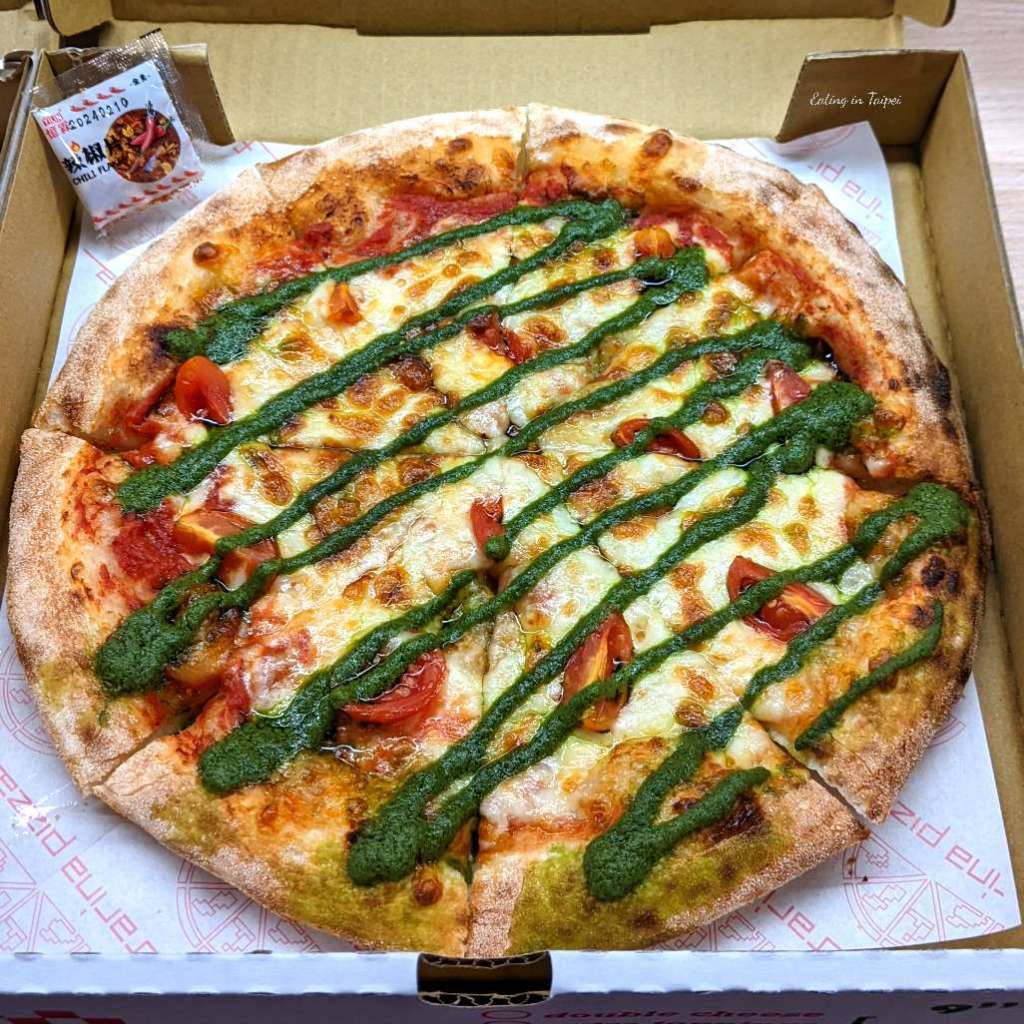 Farina pizza Margherita pesto